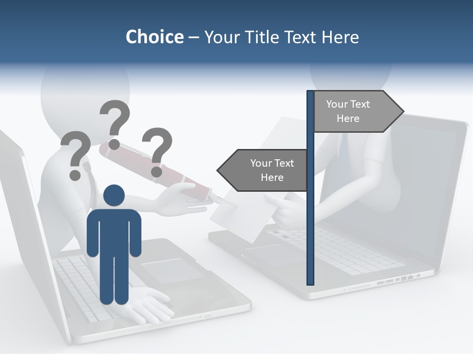 Career Meeting Finance PowerPoint Template