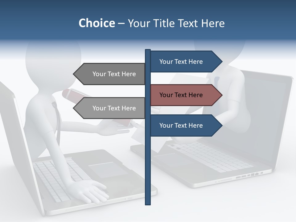Career Meeting Finance PowerPoint Template