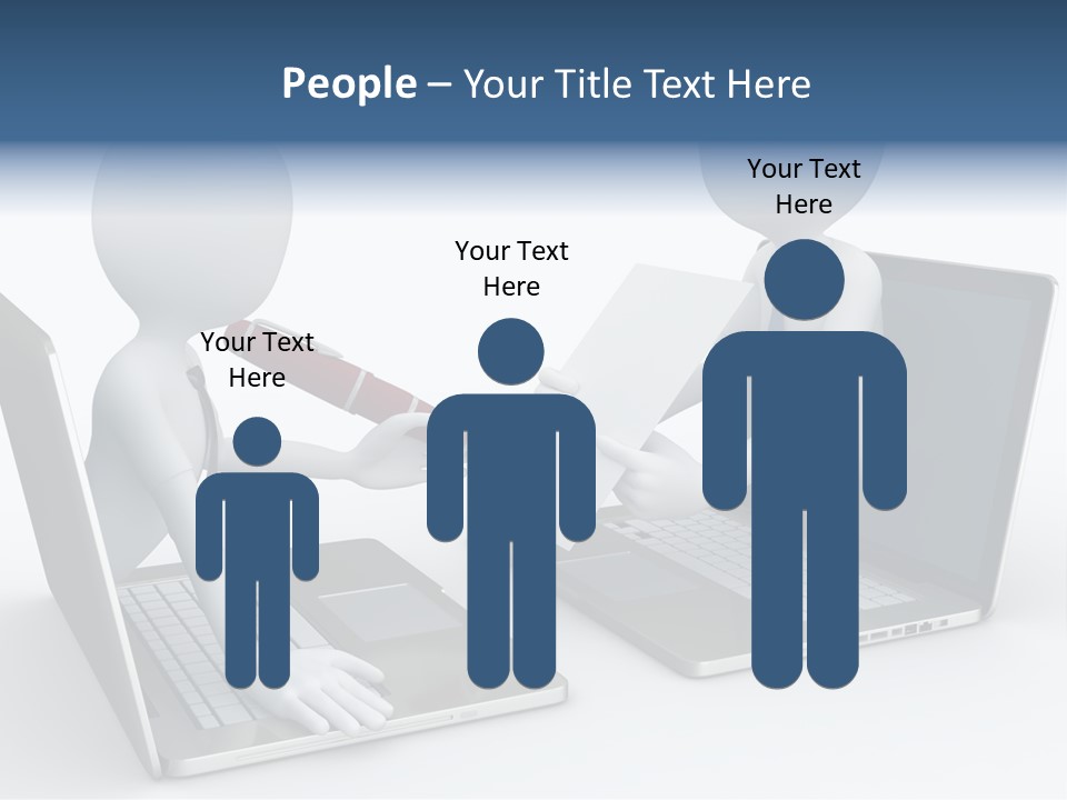 Career Meeting Finance PowerPoint Template