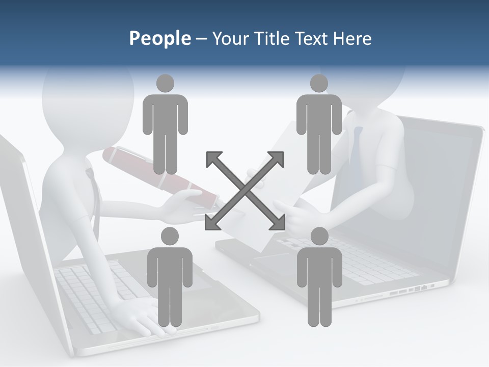 Career Meeting Finance PowerPoint Template