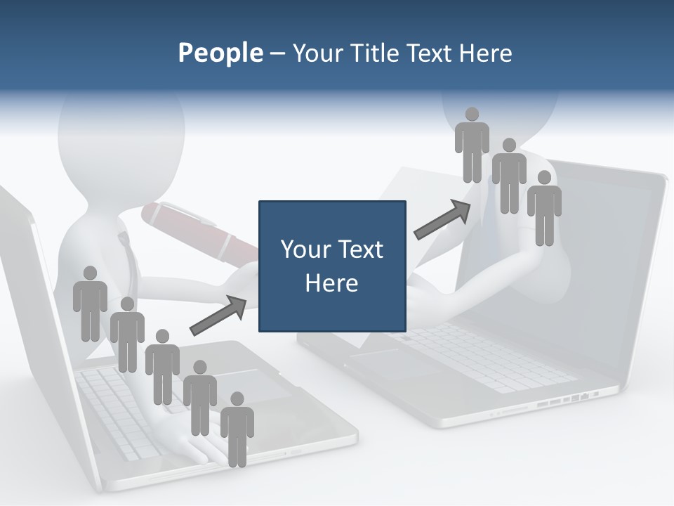 Career Meeting Finance PowerPoint Template