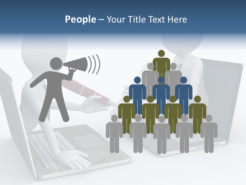 Career Meeting Finance PowerPoint Template