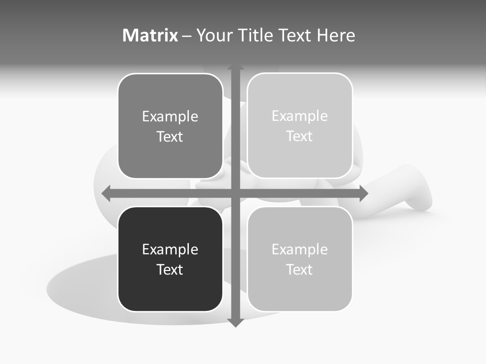 Communication Model Support PowerPoint Template