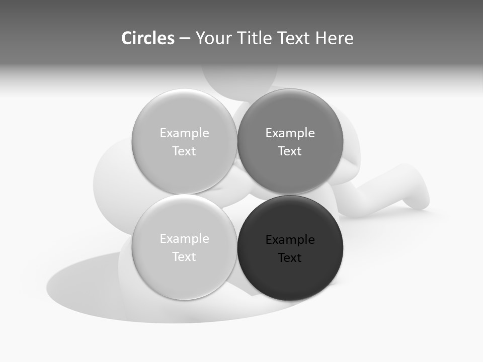 Communication Model Support PowerPoint Template