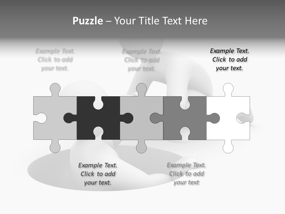 Communication Model Support PowerPoint Template