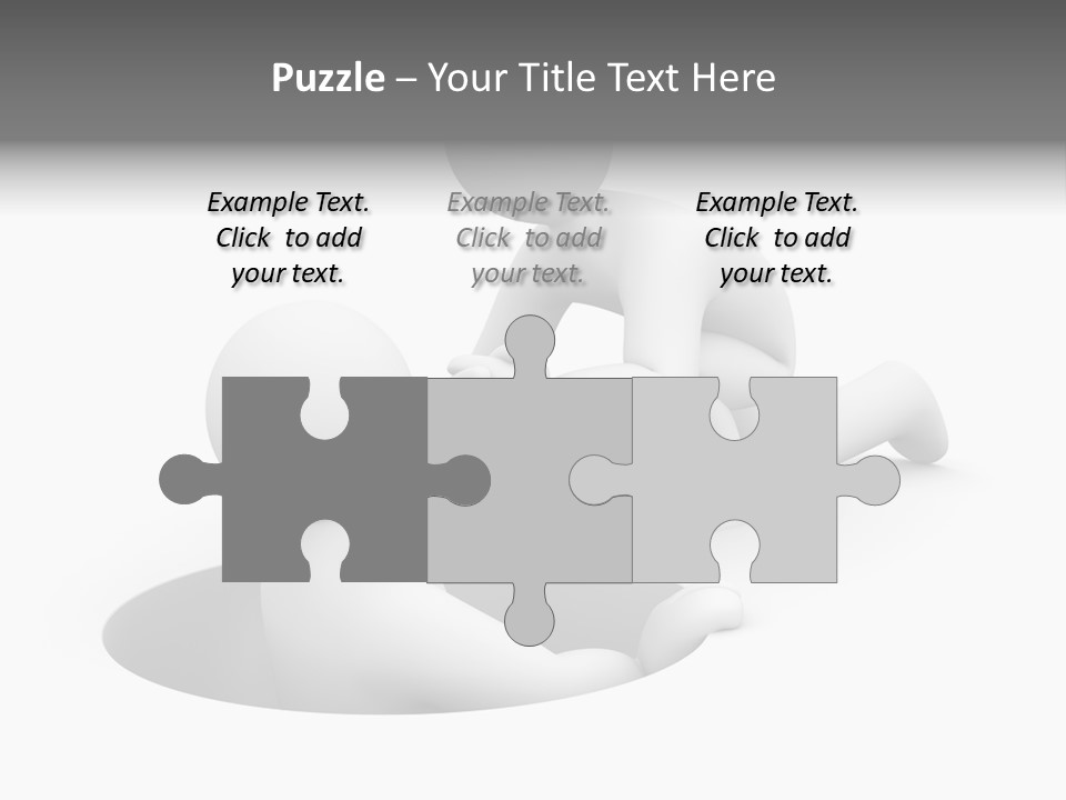 Communication Model Support PowerPoint Template