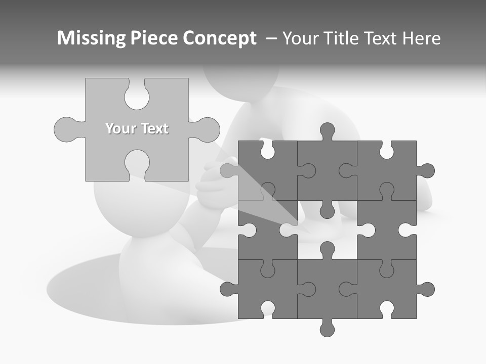 Communication Model Support PowerPoint Template