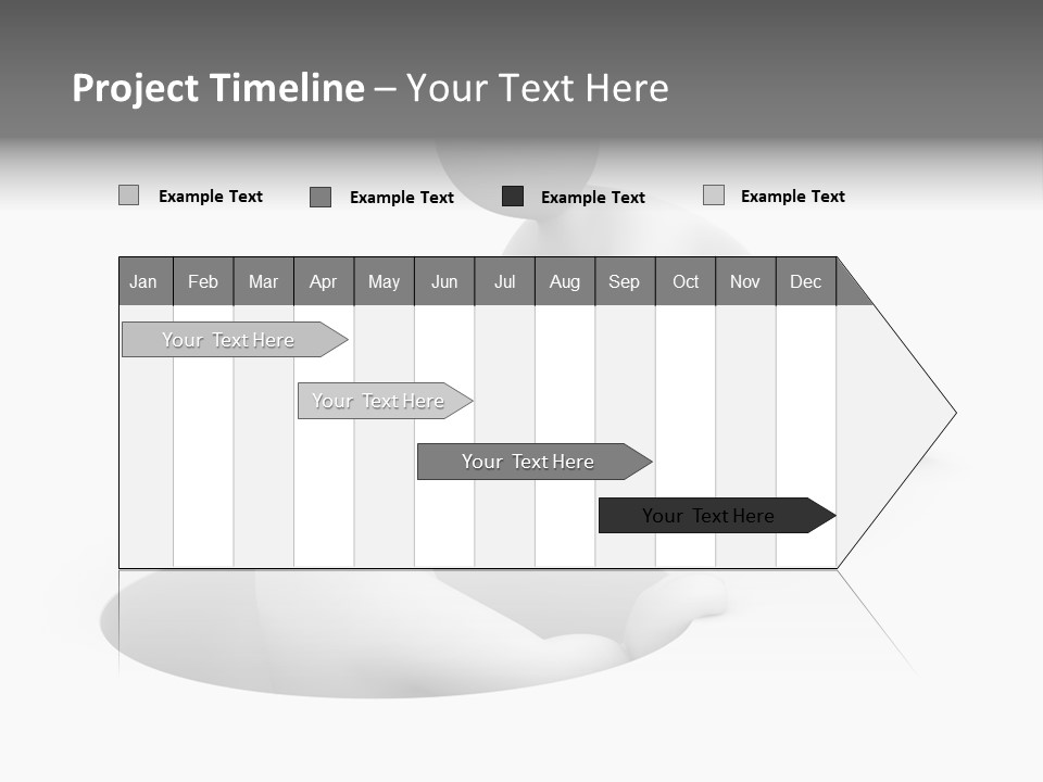 Communication Model Support PowerPoint Template