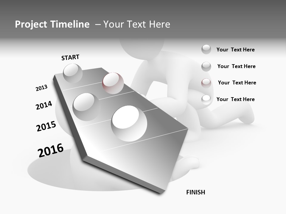 Communication Model Support PowerPoint Template