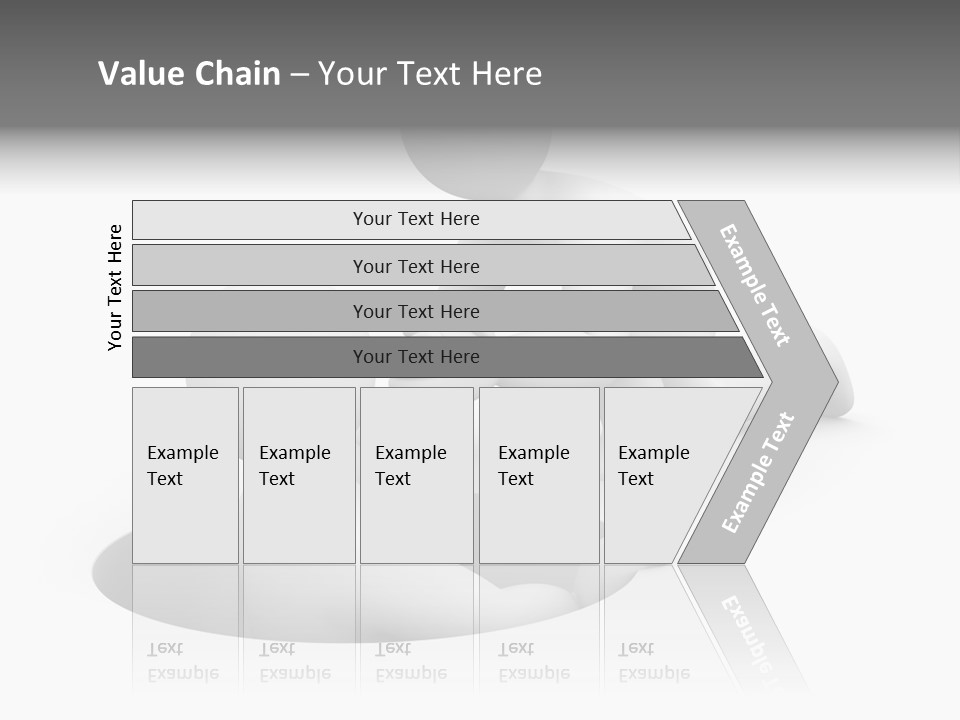 Communication Model Support PowerPoint Template