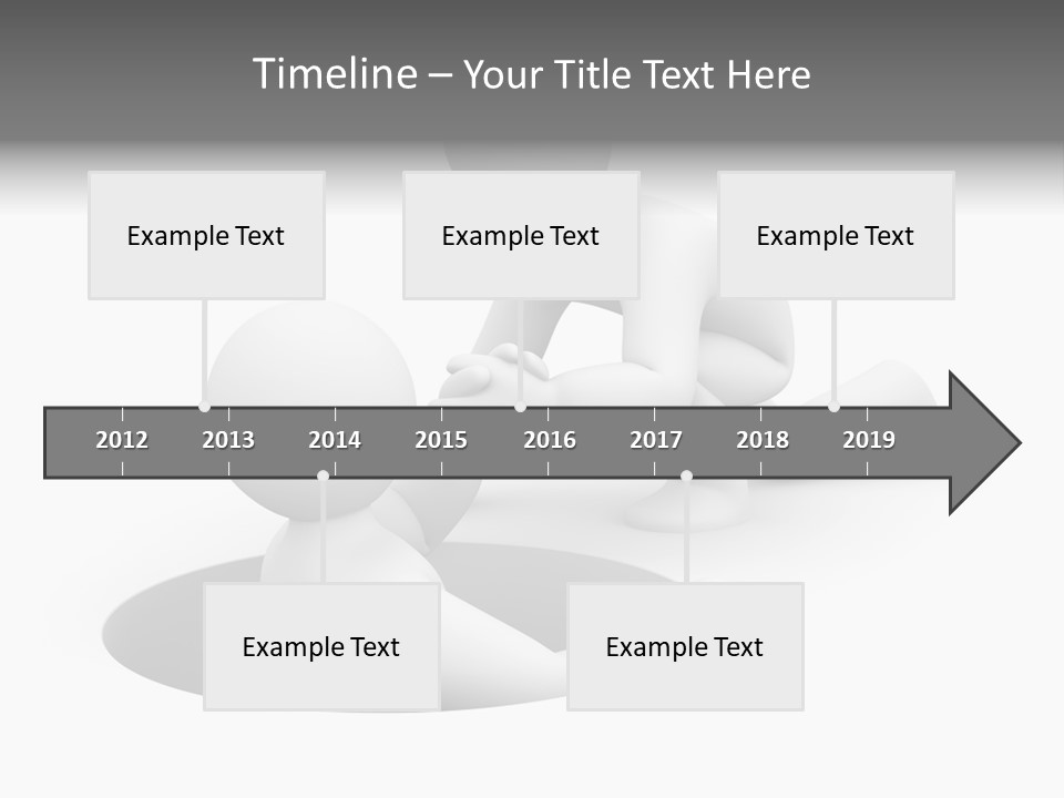 Communication Model Support PowerPoint Template