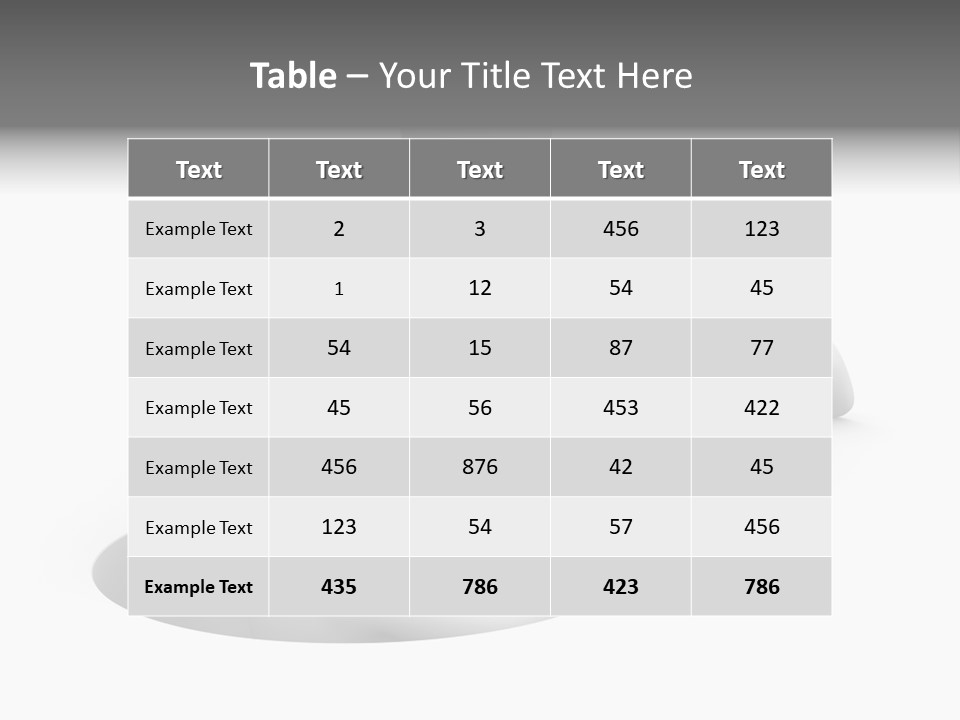 Communication Model Support PowerPoint Template