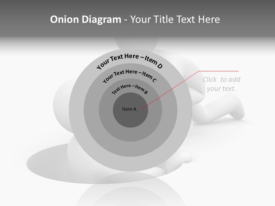 Communication Model Support PowerPoint Template