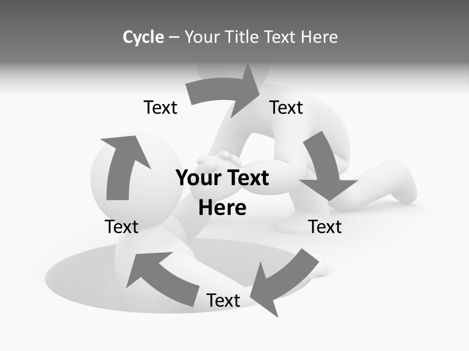 Communication Model Support PowerPoint Template