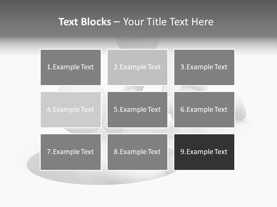 Communication Model Support PowerPoint Template