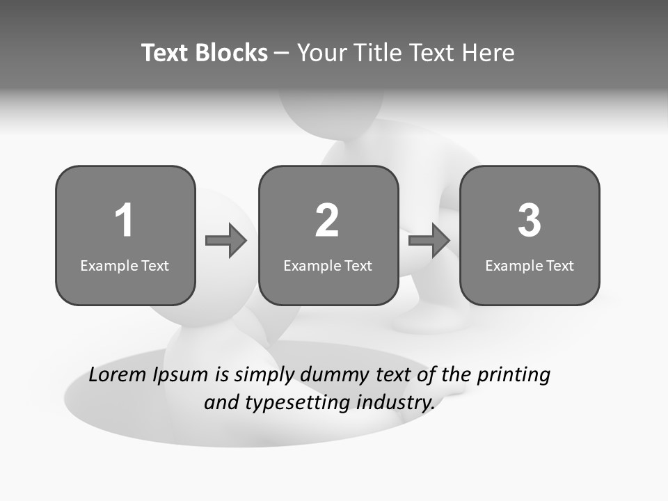 Communication Model Support PowerPoint Template