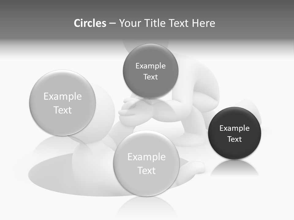Communication Model Support PowerPoint Template