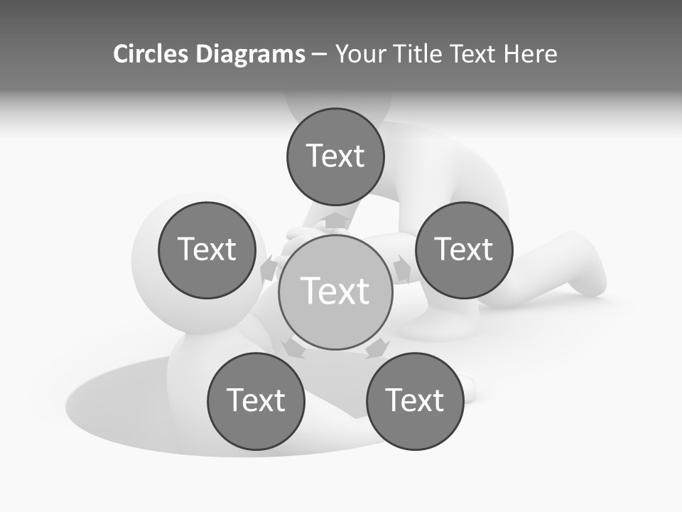 Communication Model Support PowerPoint Template