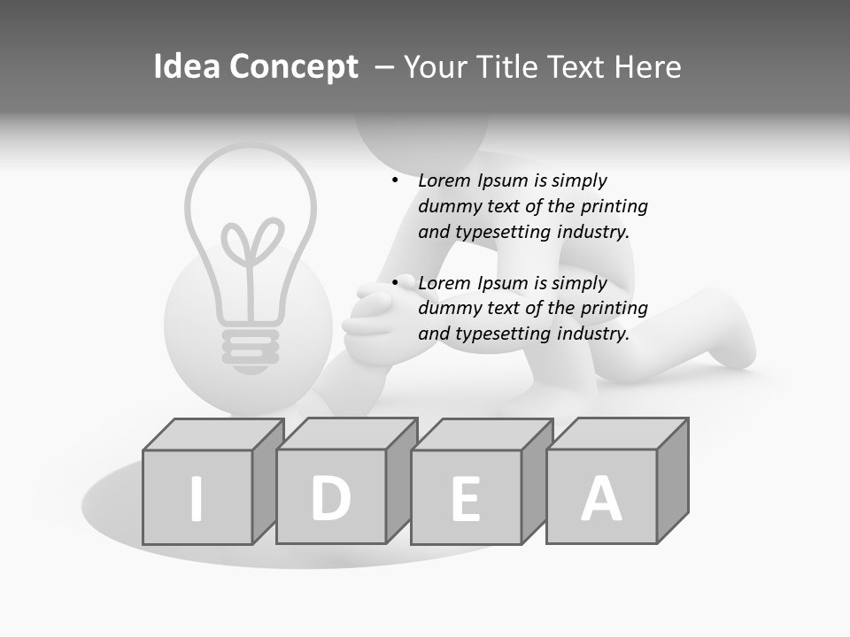 Communication Model Support PowerPoint Template