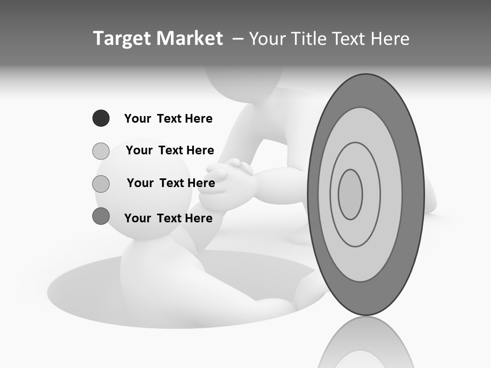 Communication Model Support PowerPoint Template