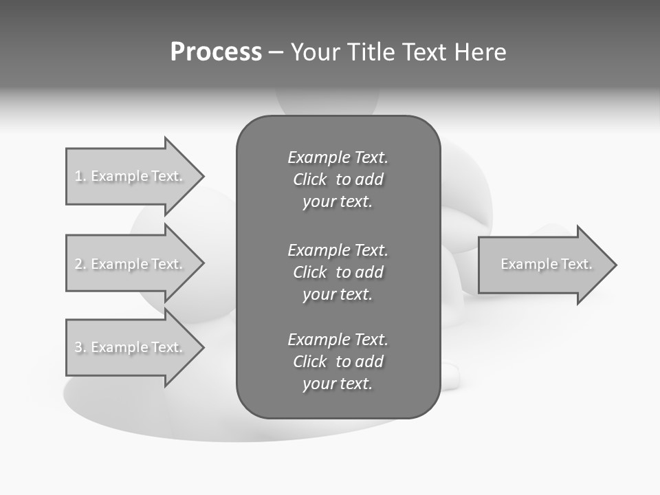 Communication Model Support PowerPoint Template