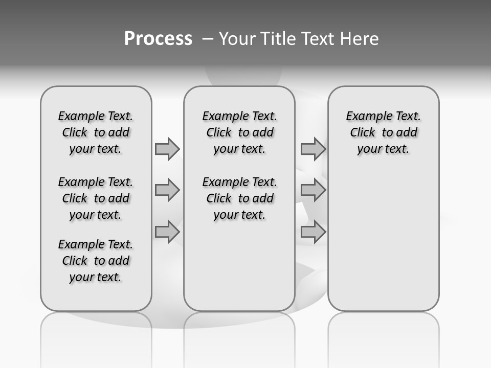Communication Model Support PowerPoint Template