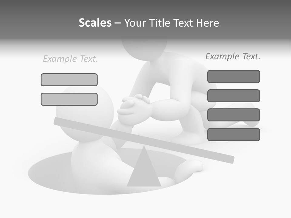 Communication Model Support PowerPoint Template