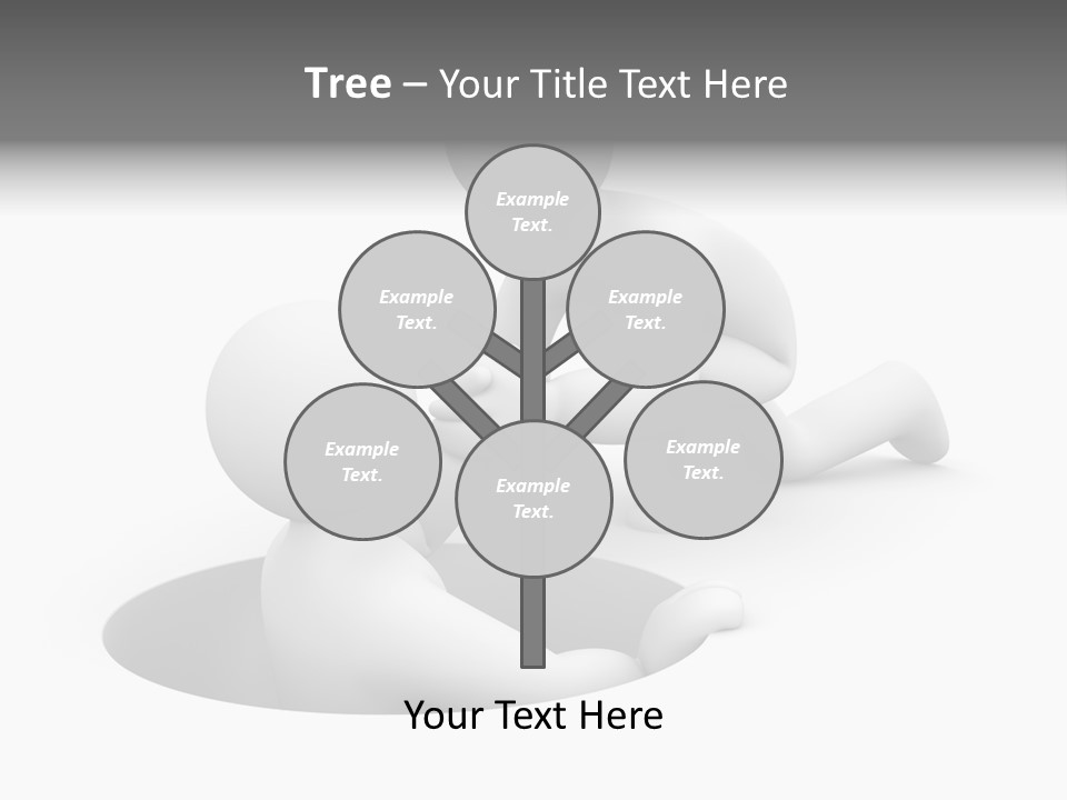 Communication Model Support PowerPoint Template