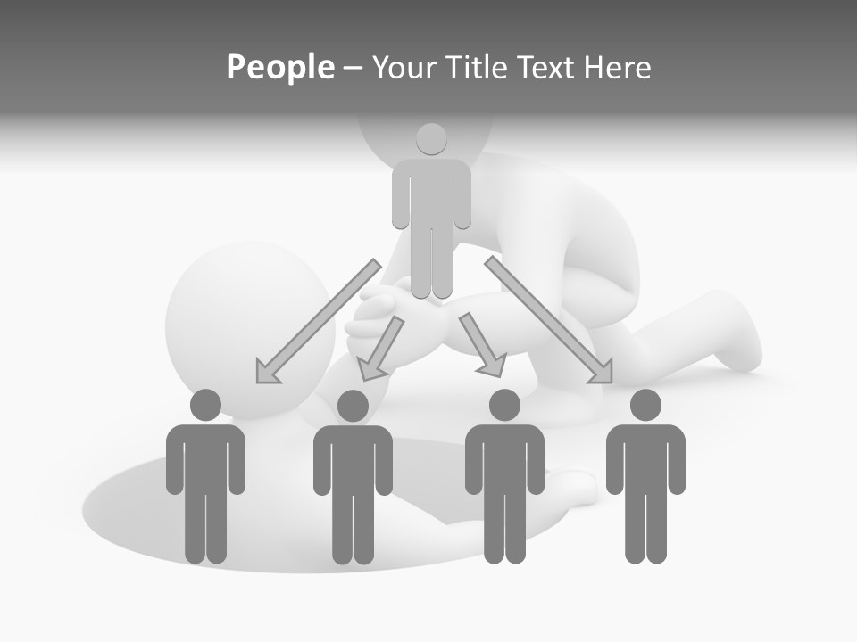 Communication Model Support PowerPoint Template