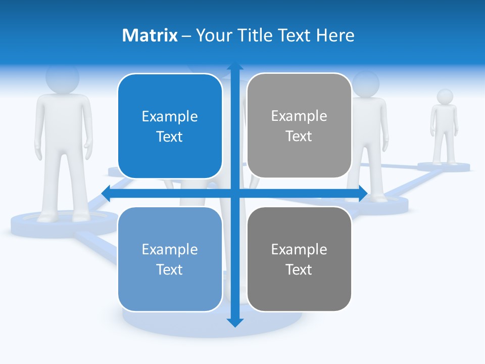 Link Space Screen PowerPoint Template