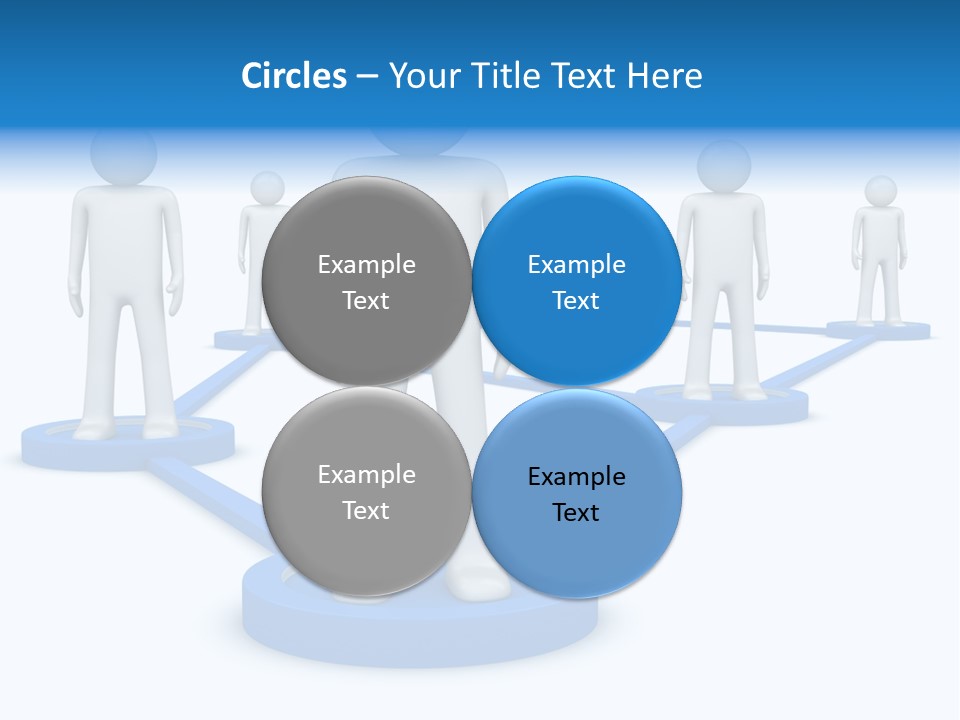 Link Space Screen PowerPoint Template