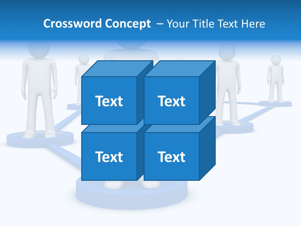 Link Space Screen PowerPoint Template