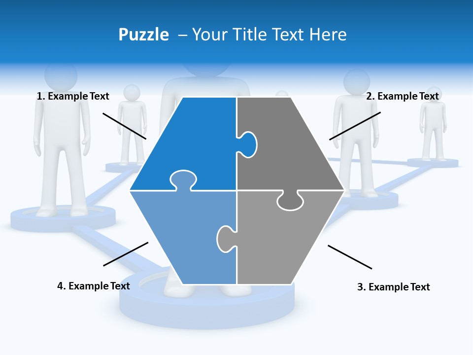Link Space Screen PowerPoint Template