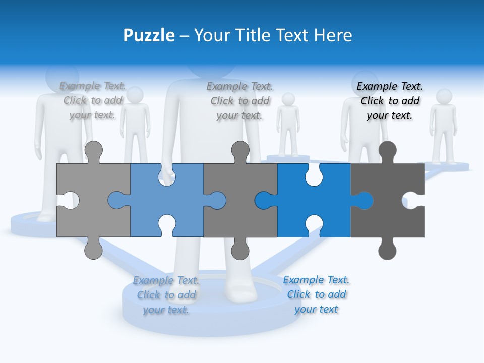 Link Space Screen PowerPoint Template