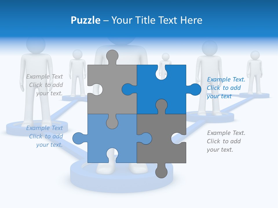 Link Space Screen PowerPoint Template