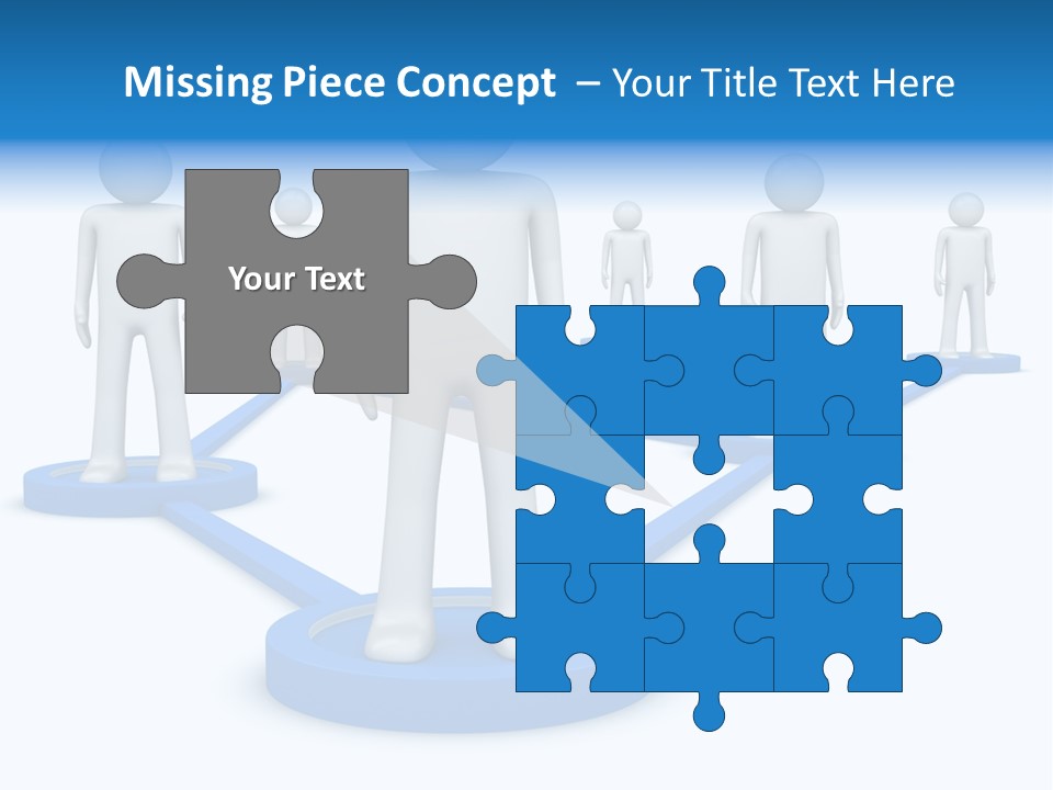 Link Space Screen PowerPoint Template