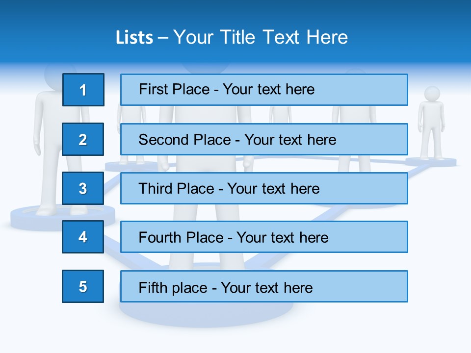 Link Space Screen PowerPoint Template