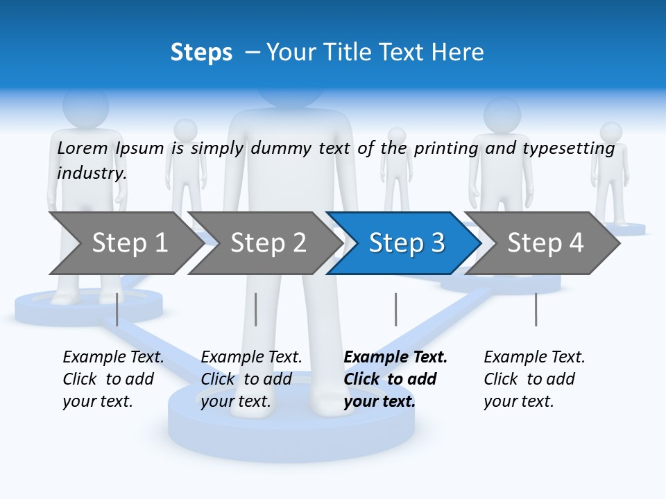 Link Space Screen PowerPoint Template