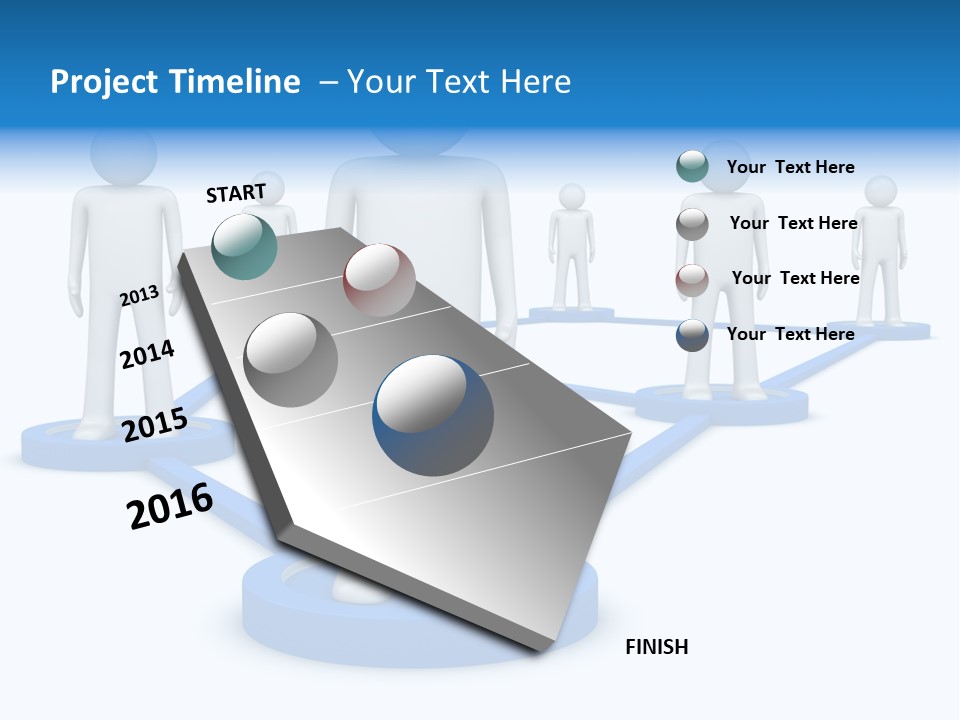 Link Space Screen PowerPoint Template