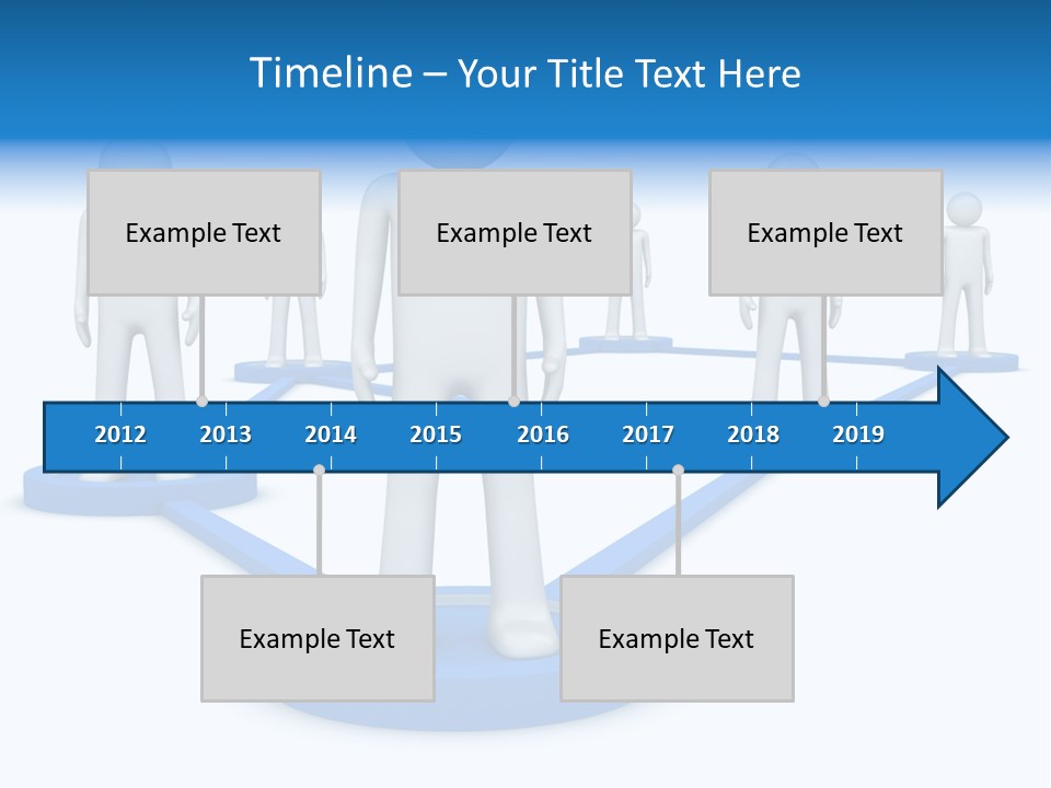 Link Space Screen PowerPoint Template