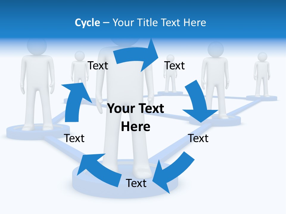 Link Space Screen PowerPoint Template