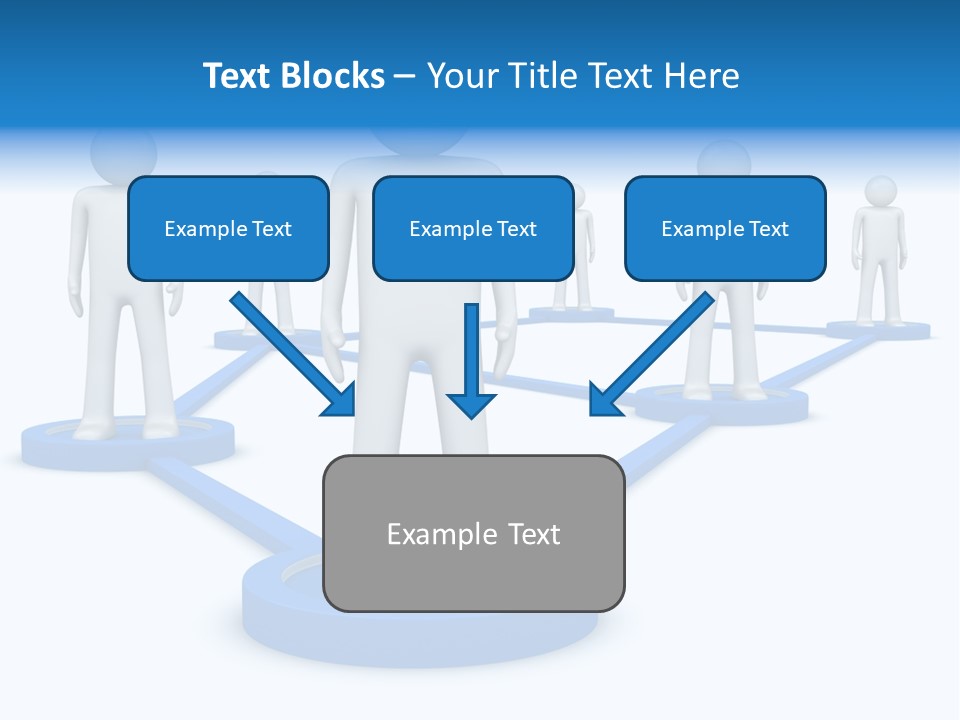 Link Space Screen PowerPoint Template