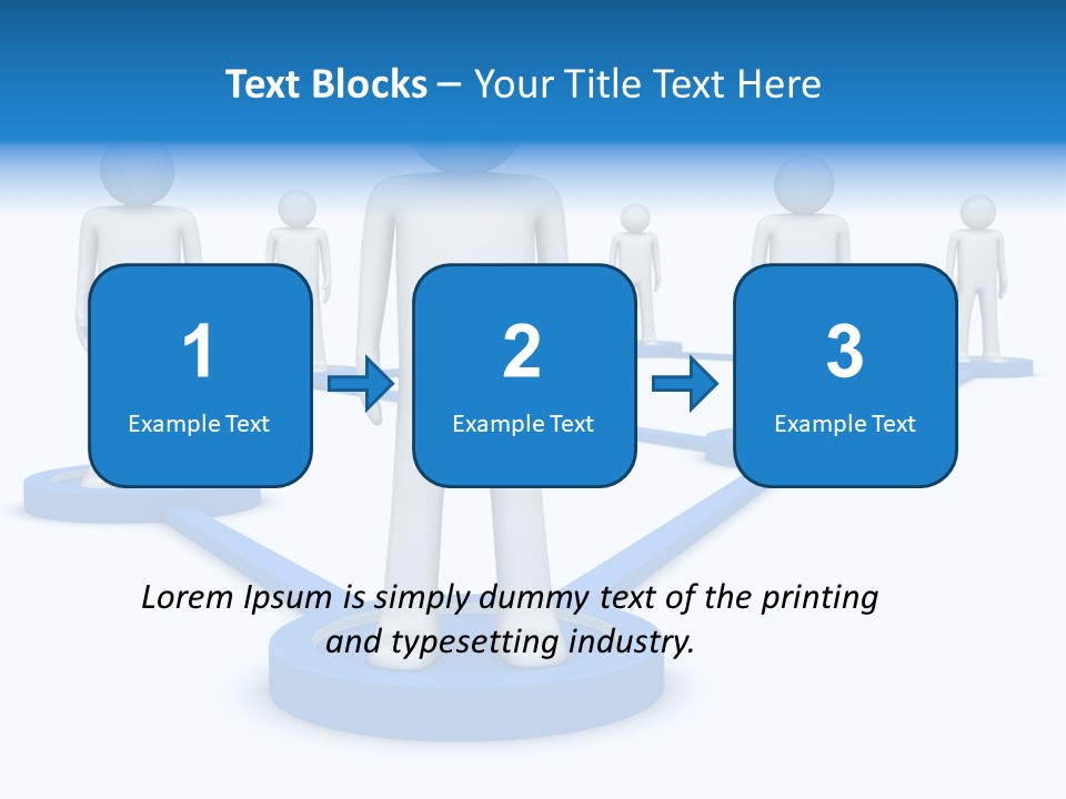 Link Space Screen PowerPoint Template
