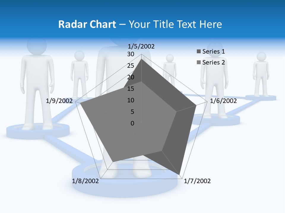 Link Space Screen PowerPoint Template