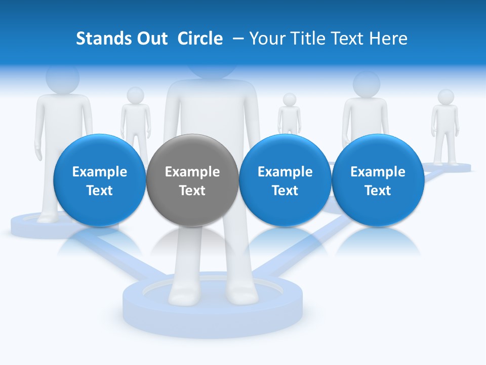 Link Space Screen PowerPoint Template