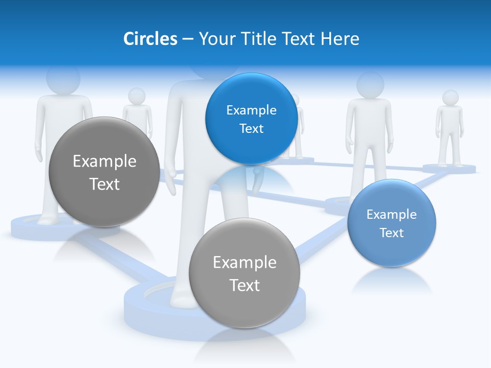 Link Space Screen PowerPoint Template