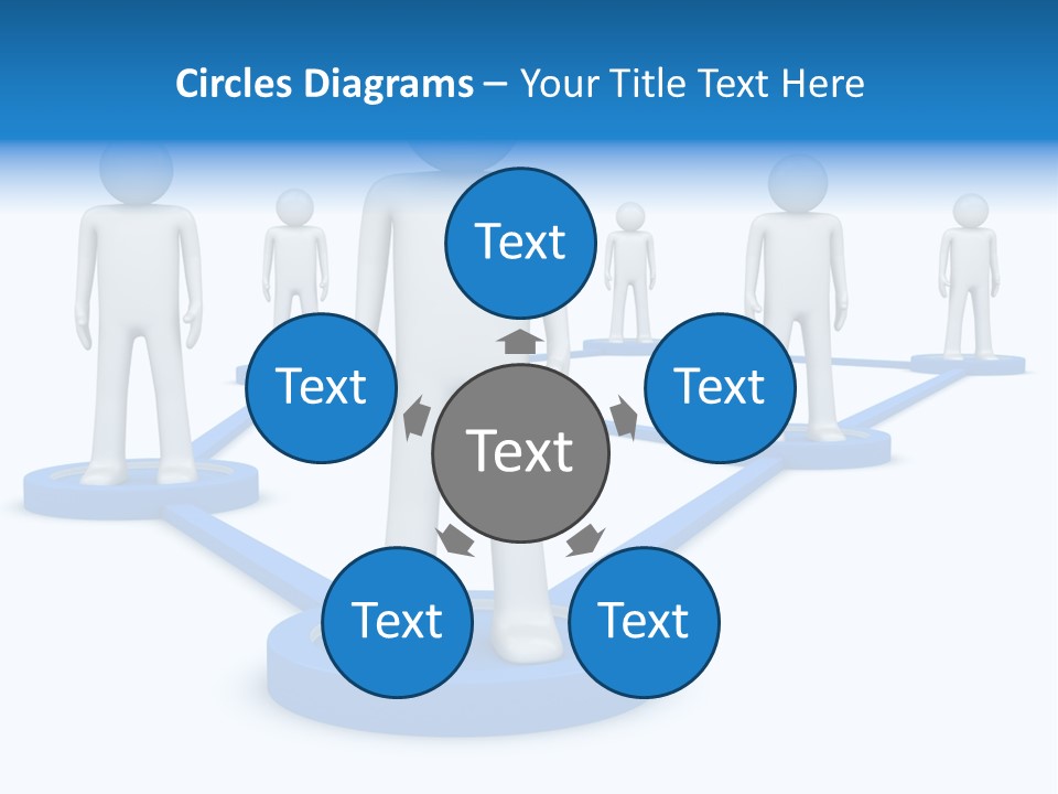 Link Space Screen PowerPoint Template