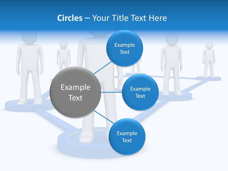 Link Space Screen PowerPoint Template