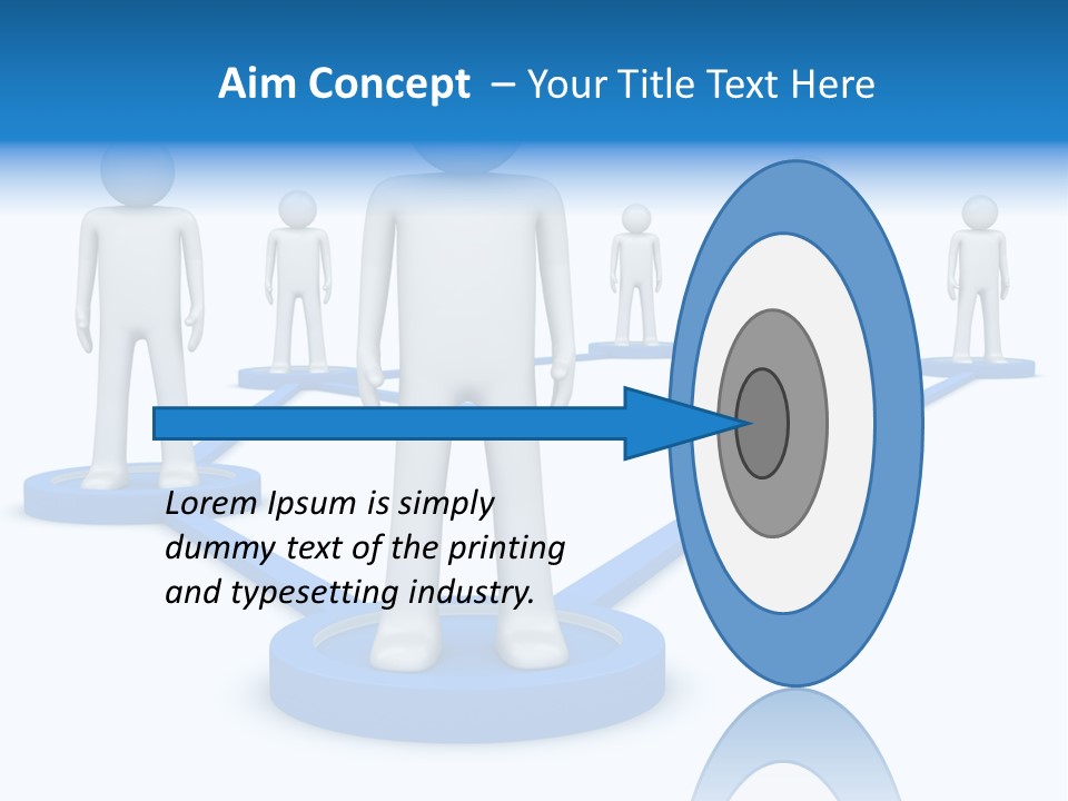 Link Space Screen PowerPoint Template