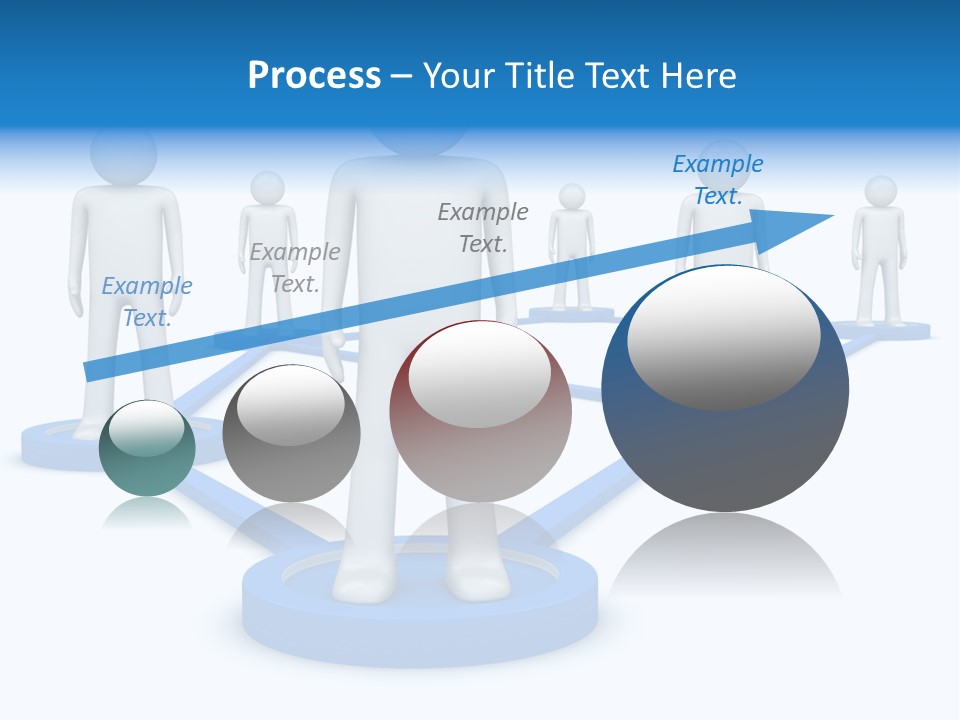 Link Space Screen PowerPoint Template